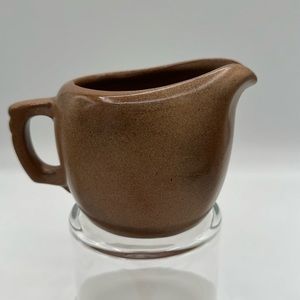Frankoma Pottery Cream/Gravy Brown 5A Mid Century Modern